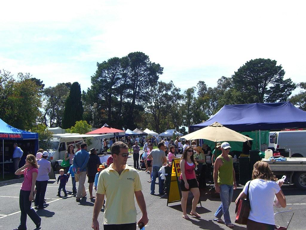Fresh produce at market